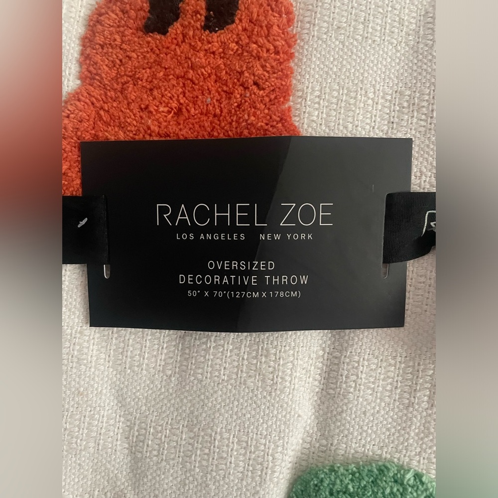 Rachel Zoe Oversized Decorative Ghost Blanket - Picture 3 of 3